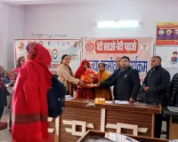 शामली: बेटी बचाओ बेटी पढ़ाओ अभियान के तहत ऊन सीएचसी में नवजात कन्याओं का जन्मोत्सव मनाया गया