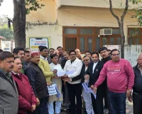 संयुक्त वैश्य मोर्चा मुजफ्फरनगर का जोरदार प्रदर्शन, राष्ट्रपति के नाम सौंपा ज्ञापन, आपत्तिजनक टिप्पणी का विरोध 