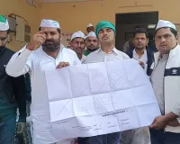 मुजफ्फरनगर: सुवाहेड़ी में कैम्पा कोला कंपनी के खिलाफ भाकियू तोमर का हल्लाबोल; उपजाऊ जमीन कब्जाने का आरोप