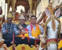 मुजफ्फरनगर में शांतिनाथ दिगंबर जैन पंचायती मंदिर की भव्य वार्षिक रथयात्रा महोत्सव धूमधाम से संपन्न