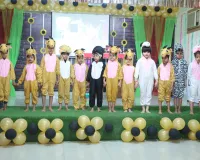 मुजफ्फरनगर में आर्य एकेडमी इंटरनेशनल स्कूल में नन्हें-मुन्नों की वार्षिक प्रस्तुति ने जीता सबका दिल