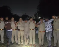 बरेली में पुलिस मुठभेड़: फायरिंग में तीन गो तस्कर गिरफ्तार, सिपाही भी घायल