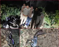 सहारनपुर: आधी रात गोलियों की तड़तड़ाहट से थर्राया शकलापुरी रोड, मुठभेड़ में 'इनामी' बदमाश् दबोचा