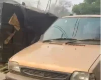 मुजफ्फरनगर में सड़क हादसा, मारुति 800 कार ने दो लोगों को रौंदा