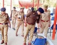 मुजफ्फरनगर में प्रशिक्षु आरक्षियों की परीक्षा की तैयारियां, एसएसपी ने व्यवस्थाओं को परखा 