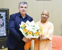 मुख्यमंत्री योगी से मिले नोबेल विजेता नोवोसेलोव, लाेहम के साथ प्रदेश में एडवांस्ड मटेरियल रिसर्च व इंजीनियरिंग का हब बनाने पर की चर्चा