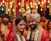 यूपी के एटा में दो चचेरे भाइयों की एक साथ धूमधाम से शादी, हेलीकॉप्टर से हुई दुल्हनों की विदाई