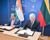 भारत-लिथुआनिया विदेश कार्यालय परामर्श के 10वें राउंड की बैठक में शामिल हुए सिबी जॉर्ज