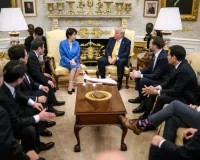 मध्य पूर्व तनाव के बीच व्हाइट हाउस में ट्रंप और सनाए ताकाइची की मुलाकात, ईरान संकट और ऊर्जा व्यापार पर हुई बात 