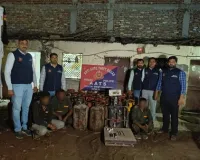 महिपालपुर में एलपीजी सिलेंडरों की अवैध जमाखोरी का भंडाफोड़, तीन आरोपी गिरफ्तार