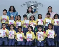 मुजफ्फरनगर: एमजी पब्लिक स्कूल में नन्हे मुन्नों की 'ग्रेजुएशन सेरेमनी का आयोजन 