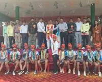 मुजफ्फरनगर: चौधरी चरण सिंह स्टेडियम में राज्य स्तरीय कबड्डी का रोमांच शुरू; सीडीओ और अर्जुन अवार्डी संजीव बालियान ने किया 'ओपन पुरुष प्रतियोगिता' का आगाज