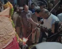 सहारनपुर में ढोल-नगाड़ों के साथ हुआ होलिका दहन, कलेक्ट्रेट पर उमड़ा जनसैलाब