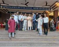 मुरादाबाद में अखिल भारतीय ब्राह्मण महासभा द्वारा होली मिलन एवं स्मृति सम्मान समारोह किया गया आयोजित