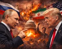 ईरान-इजरायल संघर्ष: रूस का अमेरिका पर बड़ा आरोप, 'ईरान में तख्तापलट करना चाहती है अमेरिकी सरकार'