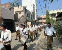 मुरादाबाद में विभिन्न स्थानों पर पद संचलन और एकत्रीकरण कार्यक्रम आयोजित, भारतीय नववर्ष पर सांस्कृतिक चेतना का संदेश