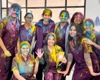 टीएमयू कैंपस में होली का रंगारंग जश्न, उत्साह और उमंग से सराबोर दिखे छात्र