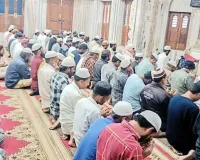 मुजफ्फरनगर:जानसठ में अकीदत के साथ अदा की गई 'अलविदा' की नमाज, सुरक्षा के बीच मांगी गई मुल्क में अमन-चैन की दुआ