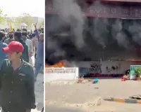 पाकिस्तान में गृहयुद्ध जैसे हालात: कराची, लाहौर और इस्लामाबाद में भारी आगजनी, सुरक्षा बलों की गोलीबारी में 12 की मौत
