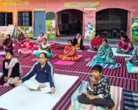 मुजफ्फरनगर में लगी योग दक्षता की क्लास: साधकों ने पढा योग और आहार का पाठ