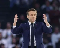 फ्रांस के राष्ट्रपति मैक्रों ने ईरान से की मिडिल ईस्ट देशों पर हमले रोकने की अपील