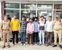 मुजफ्फरनगर: पुलिस की बड़ी दबिश, अलग-अलग इलाकों से 6 शातिर वारंटी गिरफ्तार