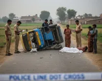 मुजफ्फरनगर के बुढ़ाना में ई-रिक्शा पलटने से महिला की मौत
