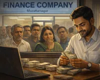 मुज़फ्फरनगर में फाइनेंस कंपनी के कर्मचारी ने डकारे लाखों रुपये; भारत फाइनेंशियल इंक्लूजन लिमिटेड में गबन का मामला