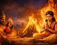 होलिका दहन की अद्भुत कथा जानें क्यों हर साल जलती है होलिका और कैसे भक्ति ने अहंकार को हराया