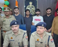 मुरादाबाद पुलिस की बड़ी सफलता: अपहरण की साजिश रच रहे 5 शातिर अपराधी गिरफ्तार