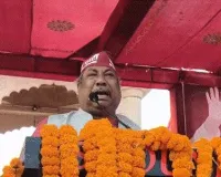 गोरखपुर में रो पड़े मंत्री संजय निषाद: बोले- 'छीना जा रहा हमारा वोट', 3000 बाइकों के साथ महाशक्ति प्रदर्शन