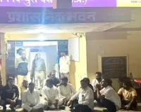 बुलंदशहर में कांग्रेस कार्यकर्ता की पिटाई पर बवाल:  थाने में जिलाध्यक्ष का जोरदार धरना, पुलिस ने मांगी माफी