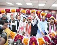 मुजफ्फरनगर में भाजपा को बड़ा झटका, दो बार के पूर्व विधायक के बेटे समाजवादी पार्टी में हुए शामिल