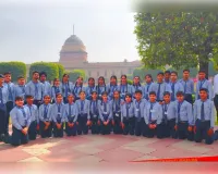 मुजफ्फरनगर: मोरना के सेंट जेवियर्स स्कूल के छात्रों ने किया राष्ट्रपति भवन का भ्रमण