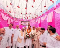 मुजफ्फरनगर: बच्चन सिंह कॉलोनी में रालोद जिलाध्यक्ष संजय राठी और सभासद रवि पाराशर का भव्य स्वागत; ब्राह्मण समाज ने माला पहनाकर किया जोरदार अभिनंदन