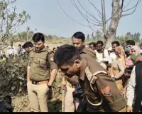 मुरादाबाद: युवती की हत्या कर कुएं में फेंका शव, एसपी देहात ने किया घटनास्थल का निरीक्षण