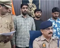 मुरादाबाद: कटघर पुलिस की बड़ी कार्रवाई, 3 शातिर बदमाश गिरफ्तार—अवैध असलहा और विस्फोटक बरामद