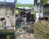 मुजफ्फरनगर के मीरापुर में चोरों का आतंक: संभलहेड़ा में एक ही रात में आधा दर्जन नलकूपों से स्टार्टर व केबल चोरी