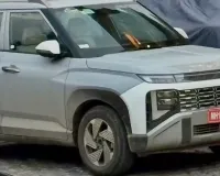 हुंडई की आने वाली नई इलेक्ट्रिक एसयूवी टेस्टिंग के दौरान दिखी, लॉन्च से पहले फीचर्स ने बढ़ाई हलचल