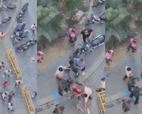 ग्रेटर नोएडा : राधा स्काई गार्डन सोसाइटी में रेजिस्टेंस व सुरक्षा गार्डों में मारपीट, 10 गिरफ्तार 