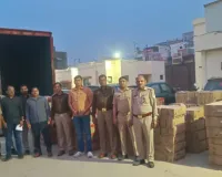 पंजाब से बिहार प्रांत में तस्करी हो रही 60 लाख की 570 पेटी अंग्रेजी शराब बरामद