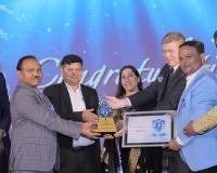 नोएडा प्राधिकरण को मिला भारत सरकार का प्रतिष्ठित 'वाटर वॉरियर्स अवार्ड 2025-26', जल शक्ति मंत्री सीआर पाटिल ने किया सम्मानित