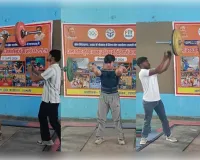 शामली में जिला स्तरीय भारत्तोलन प्रतियोगिता में खिलाड़ियों ने दिखाया दम, अक्षित और शिफा ने जीता स्वर्ण