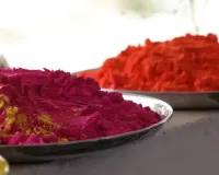 उत्तर प्रदेश में होली पर बरसा 'गोमाता' का आशीर्वाद, गोबर की राख और फूलों से महका प्राकृतिक गुलाल