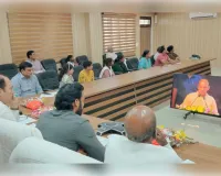 शामली:'नवनिर्माण के 9 वर्ष' से बदला प्रदेश का स्वरूप, विधायकों और अधिकारियों ने सुना मुख्यमंत्री योगी का भाषण