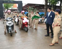 मुजफ्फरनगर में महिला सशक्तिकरण को बढ़ावा: पिंक स्कूटी रैली निकाली गई