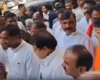 तेलंगाना सचिवालय के बाहर प्रदर्शन के दौरान भाजपा प्रदेश अध्यक्ष रामचंदर राव हिरासत में लिए गए 