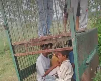 बिजनौर में गुलदार पकड़ने को पिंजरा लगाया, बच्चों ने बना लिया खेल का मैदान! वीडियो वायरल होते ही वन विभाग में मचा हड़कंप