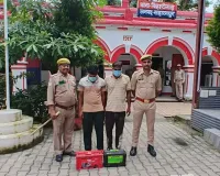 सहारनपुर में ट्रक से बैटरे चोरी करने वाले दो आरोपी गिरफ्तार, चोरी का माल बरामद