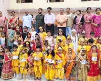 खतौली के.के. पब्लिक स्कूल में धूमधाम से मनाई श्रीकृष्ण जन्माष्टमी, राधा-कृष्ण की वेशभूषा में सजे नन्हे-मुन्ने बने आकर्षण का केंद्र